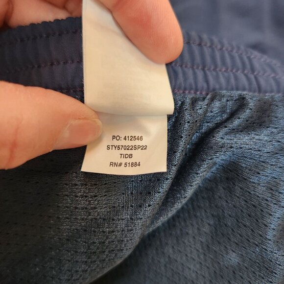 Patagonia Shells Blue Shorts Bottoms Netplus Lined Hiking Men's XXL - Picture 7 of 8